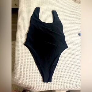 Aerie Black One-Piece Swimsuit